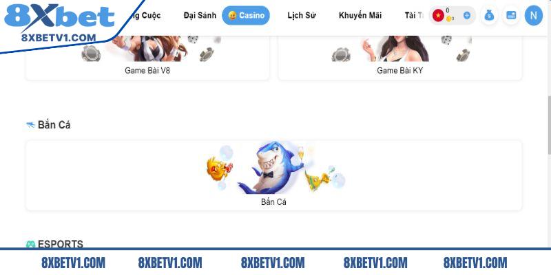 Bắn cá 8Xbet là gì?